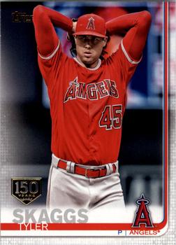 2019 Topps - 150th Anniversary #340 Tyler Skaggs Front