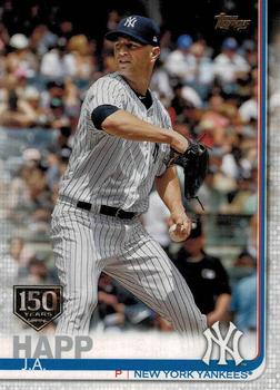 2019 Topps - 150th Anniversary #481 J.A. Happ Front