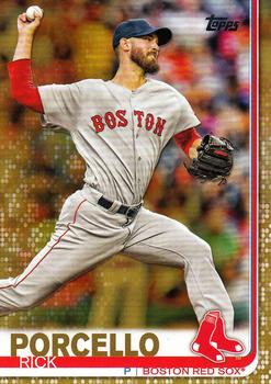 2019 Topps - Gold #54 Rick Porcello Front