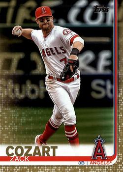 2019 Topps - Gold #204 Zack Cozart Front