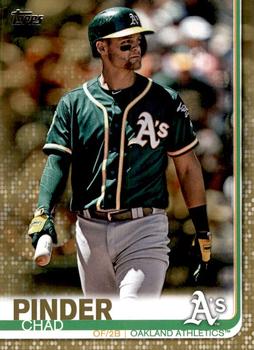 2019 Topps - Gold #524 Chad Pinder Front