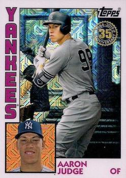 2019 Topps - 1984 Topps Baseball 35th Anniversary Chrome Silver Pack (Series One) #T84-18 Aaron Judge Front
