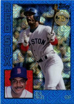 2019 Topps - 1984 Topps Baseball 35th Anniversary Chrome Silver Pack Blue (Series One) #T84-45 Jim Rice Front
