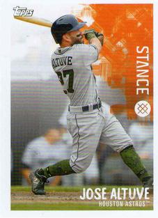 2019 Topps Stickers #12 Jose Altuve Front