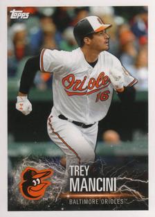 2019 Topps Stickers #15 Trey Mancini Front