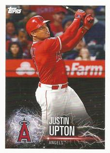 2019 Topps Stickers #65 Justin Upton Front