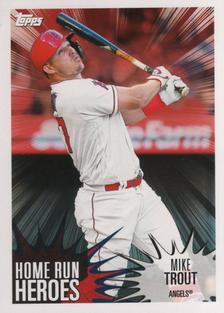 2019 Topps Stickers #187 Mike Trout Front