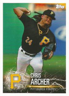 2019 Topps Stickers #209 Chris Archer Front