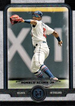 2019 Topps Museum Collection #6 Ronald Acuña Jr. Front