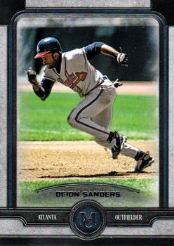 2019 Topps Museum Collection #9 Deion Sanders Front