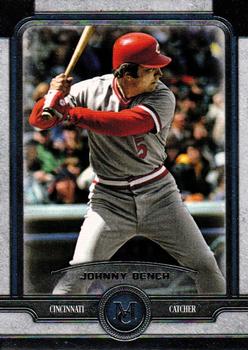 2019 Topps Museum Collection #27 Johnny Bench Front