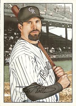 2007 Bowman Heritage #4 Todd Helton Front