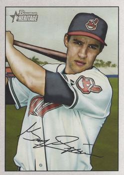 2007 Bowman Heritage #45 Grady Sizemore Front