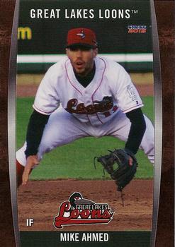 2015 Choice Great Lakes Loons #01 Mike Ahmed Front