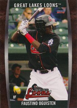 2015 Choice Great Lakes Loons #18 Faustino Oguisten Front