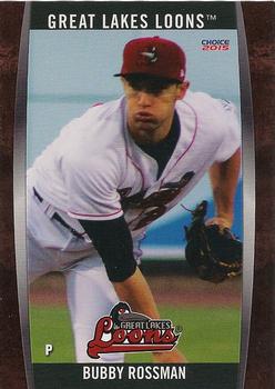 2015 Choice Great Lakes Loons #21 Bubby Rossman Front