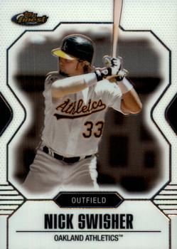2007 Finest #63 Nick Swisher Front
