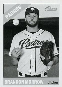 2015 Topps Heritage - Black and White #637 Brandon Morrow Front