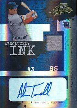 2005 Playoff Absolute Memorabilia - Absolutely Ink Swatch Single #AI-102 Alan Trammell Front