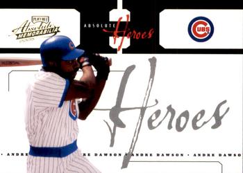 2005 Playoff Absolute Memorabilia - Heroes #AH-26 Andre Dawson Front