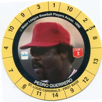 1990 Cadaco Discs #NNO Pedro Guerrero Front