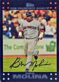 2007 Topps #4 Bengie Molina Front