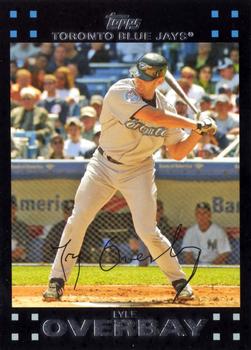 2007 Topps #66 Lyle Overbay Front