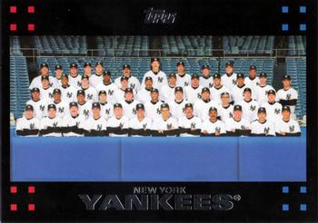 2007 Topps #239 New York Yankees Front