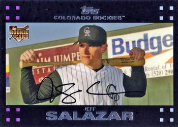 2007 Topps #272 Jeff Salazar Front