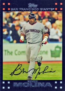 2007 Topps #342 Bengie Molina Front
