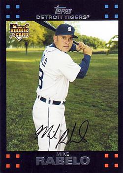 2007 Topps #636 Mike Rabelo Front