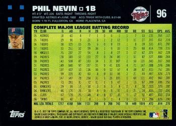 2007 Topps #96 Phil Nevin Back