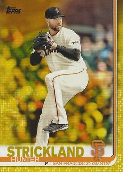 2019 Topps - Yellow #153 Hunter Strickland Front