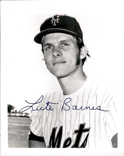 1972 New York Mets 4x5 Photos #NNO Lute Barnes Front