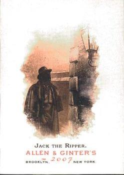 2007 Topps Allen & Ginter #228 Jack the Ripper Front