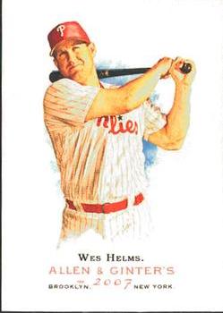 2007 Topps Allen & Ginter #271 Wes Helms Front