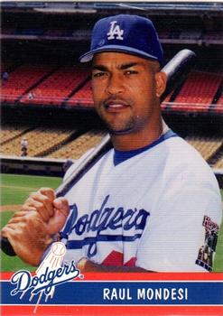 1999 Keebler Los Angeles Dodgers #4 Raul Mondesi Front