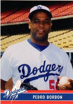 1999 Keebler Los Angeles Dodgers #10 Pedro Borbon Front
