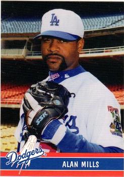 1999 Keebler Los Angeles Dodgers #19 Alan Mills Front