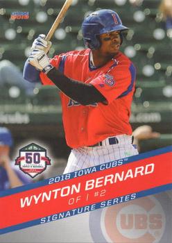 2018 Choice Iowa Cubs #04 Wynton Bernard Front