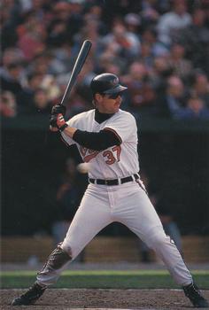 1992 Baltimore Orioles Photocards #NNO Glenn Davis Front