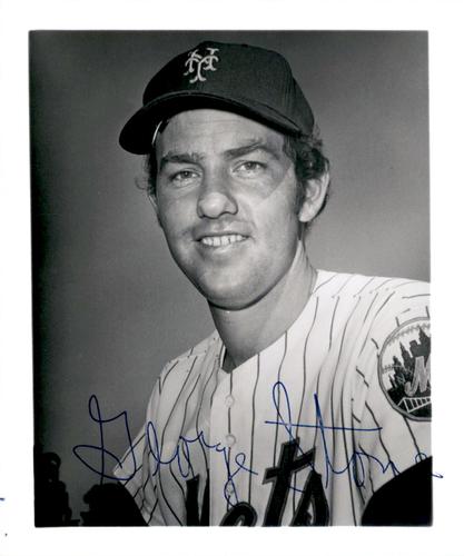1974 New York Mets 4x5 Photos #NNO George Stone Front