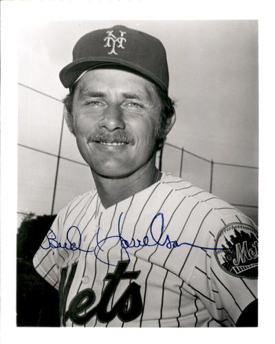 1976 New York Mets Photos 4x5 #NNO Bud Harrelson Front