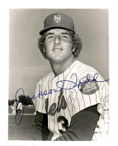 1977 New York Mets Photos 4x5 #NNO Jackson Todd Front