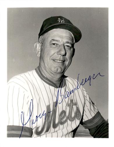 1982 New York Mets 4x5 Photos #NNO George Bamberger Front