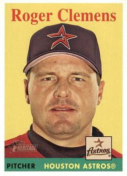 2007 Topps Heritage #2 Roger Clemens Front