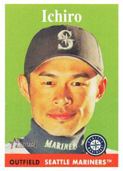 2007 Topps Heritage #30 Ichiro Suzuki Front