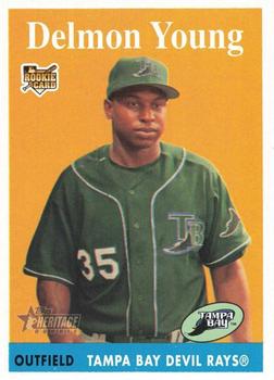 2007 Topps Heritage #47 Delmon Young Front