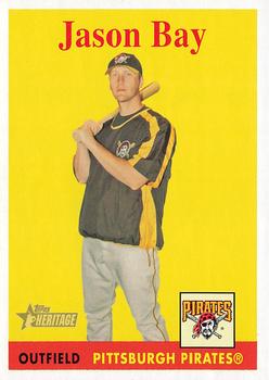 2007 Topps Heritage #52 Jason Bay Front