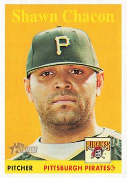 2007 Topps Heritage #87 Shawn Chacon Front
